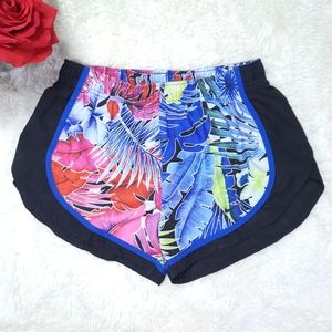 Nike Tempo Tropical Print Running Shorts with Liner Size S